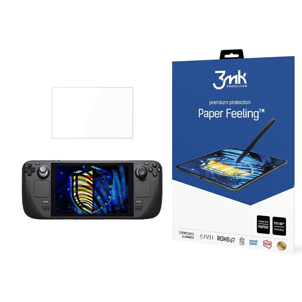 Valve Steam Deck - 3mk Paper Feeling™ 8.3'' screen protector цена и информация | Mängukonsoolide lisatarvikud | hansapost.ee