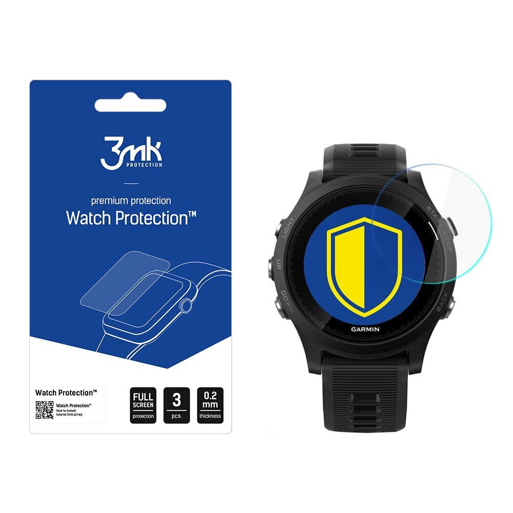 Garmin Forerunner 935 - 3mk Watch Protection™ v. FlexibleGlass Lite screen protector цена и информация | Nutikellade aksessuaarid ja tarvikud | hansapost.ee