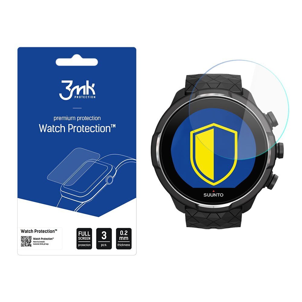 Xiaomi Amazfit GTR 42 mm - 3mk Watch Protection™ v. FlexibleGlass Lite screen protector hind ja info | Nutikellade aksessuaarid ja tarvikud | hansapost.ee