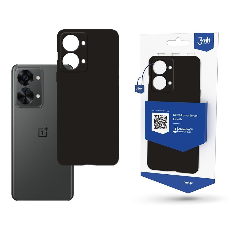 OnePlus Nord 2T - 3mk Matt Case black hind ja info | Telefonide kaitsekaaned ja -ümbrised | hansapost.ee