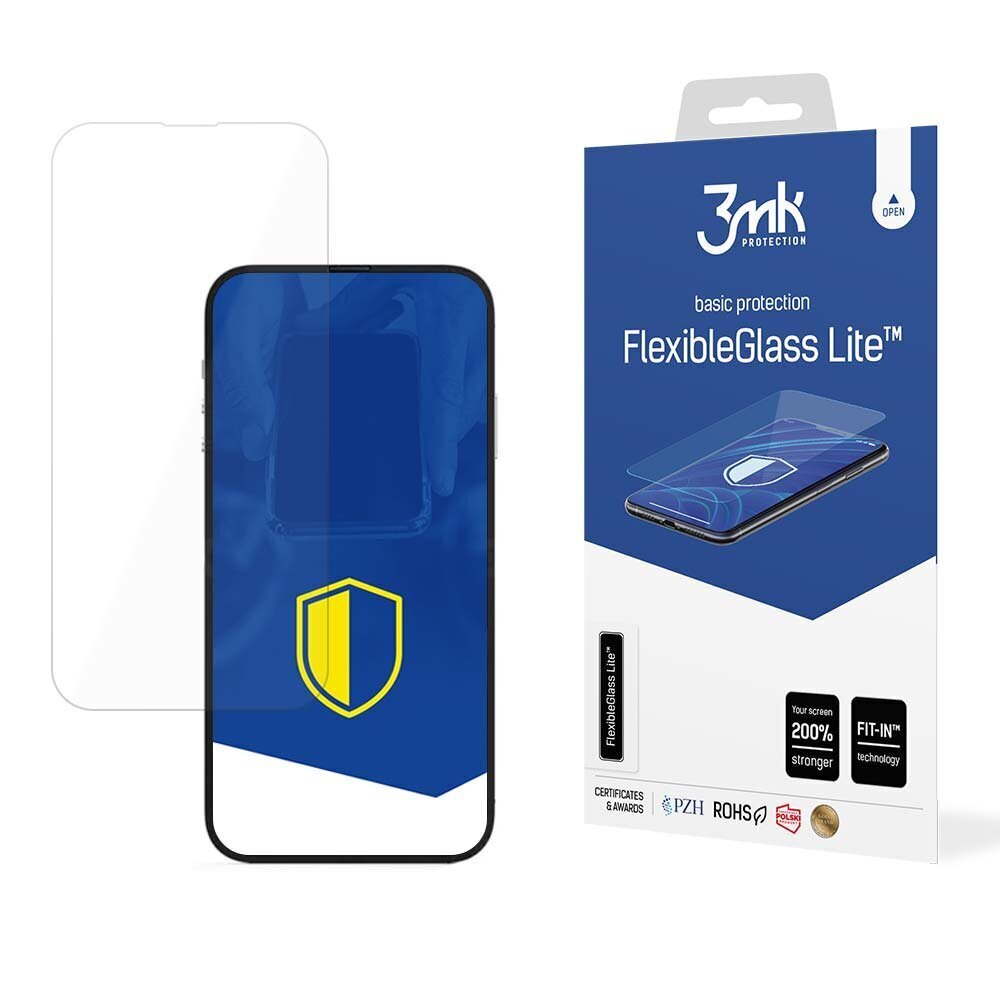 Apple iPhone 14 Max/14 Pro Max - 3mk FlexibleGlass Lite™ screen protector цена и информация | Ekraani kaitseklaasid ja kaitsekiled | hansapost.ee