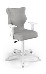 Офисное кресло Entelo Duo DC18 6, серое/белое цена и информация | Офисные кресла | hansapost.ee