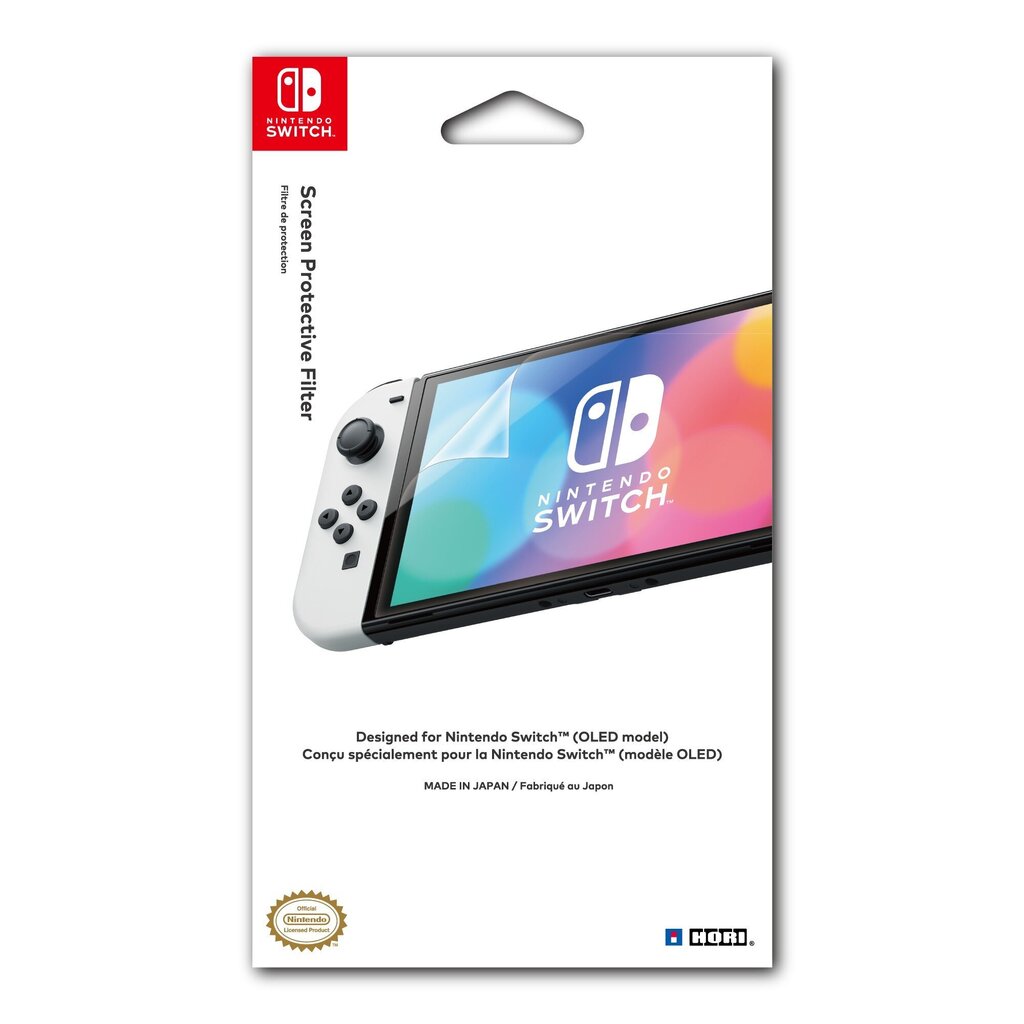 Hori Nintendo Switch OLED ekraanikaitse цена и информация | Mängukonsoolide lisatarvikud | hansapost.ee