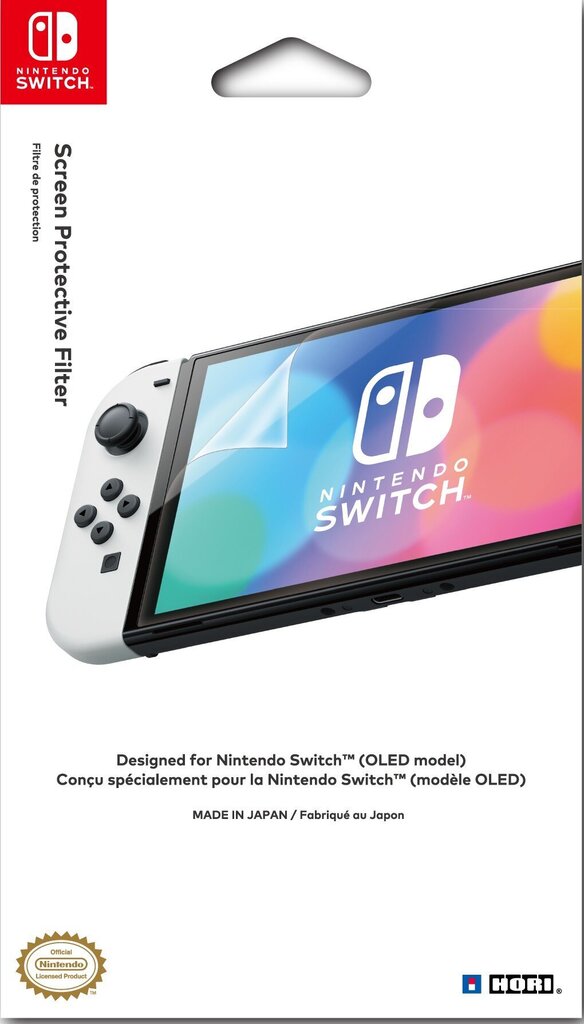 Hori Nintendo Switch OLED ekraanikaitse hind ja info | Mängukonsoolide lisatarvikud | hansapost.ee
