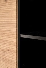 Шкаф для гостиной Halmar Murano KM-3, коричневый цвет цена и информация | Шкафчики в гостиную | hansapost.ee
