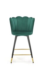 Набор из 2 барных стульев Halmar H106, зеленый цена и информация | Стулья для кухни и столовой | hansapost.ee