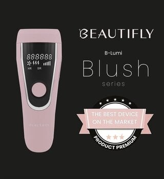 Beautifly B-Lumi Blush-depilaator hind ja info | Raseerijad, epilaatorid ja fotoepilaatorid | hansapost.ee