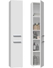 Шкафчик для ванной комнаты Nel II Белый матовый цена и информация | Шкафчики для ванной | hansapost.ee