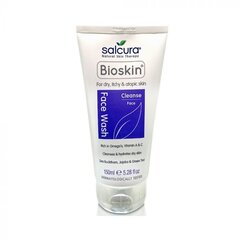 Очищающее средство для лица для сухой и чувствительной кожи, Salcura Bioskin, 150 мл цена и информация | Аппараты для ухода за лицом | hansapost.ee