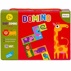Настольная игра DOMINO для самых маленьких, 28 шт. цена и информация | Игрушки для малышей | hansapost.ee