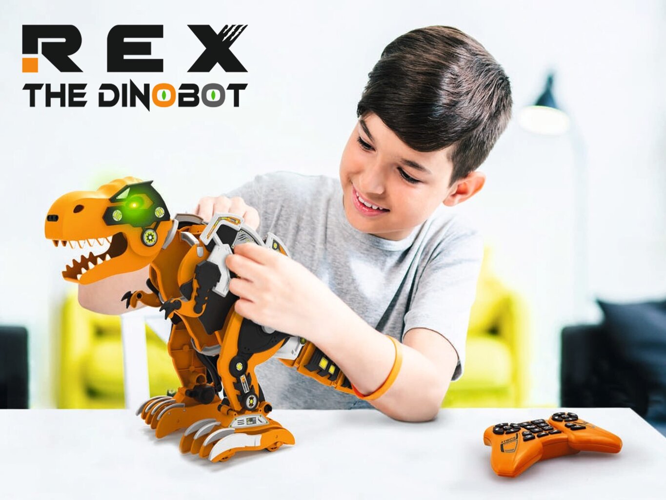 Robot Dinosaurus Rex Blue Rocket hind ja info | Mänguasjad poistele | hansapost.ee