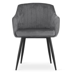 DAXO стул, темно-серый бархат, 2x цена и информация | Стулья для кухни и столовой | hansapost.ee