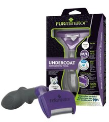 FURminator deShedding kamm M/L lühikarvalistele kassidele hind ja info | Hooldus/grooming | hansapost.ee