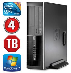 HP 8100 Elite SFF i5-650 4GB 1TB DVD WIN7Pro цена и информация | Стационарные компьютеры | hansapost.ee