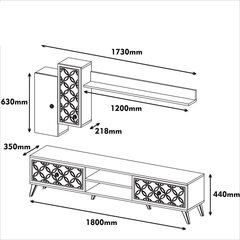 Sektsioon Class S, pruun/hall price and information | Sectional cabinets | hansapost.ee