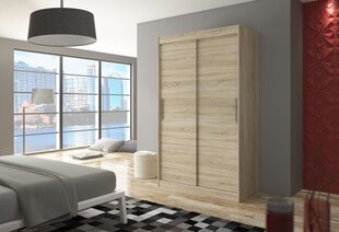 Riidekapp ADRK Furniture Collin, tamm цена и информация | Шкафы | hansapost.ee