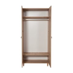 Шкаф Kalune Design Wardrobe 869 (IV), 90 см, дуб/красный цена и информация | Шкафы | hansapost.ee