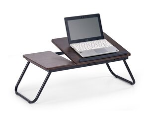 Arvutilaud sülearvuti jaoks B19, tume pähkel hind ja info | Arvutilauad, kirjutuslauad | hansapost.ee