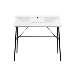 Письменный стол Pascal, белый/черный цена и информация | Компьютерные, письменные столы | hansapost.ee
