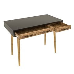 Письменный стол Kalune Design Milano, серый/коричневый цена и информация | Компьютерные, письменные столы | hansapost.ee