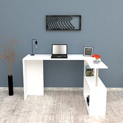 Kirjutuslaud Cayko, valge price and information | Computer desks, writing desks | hansapost.ee