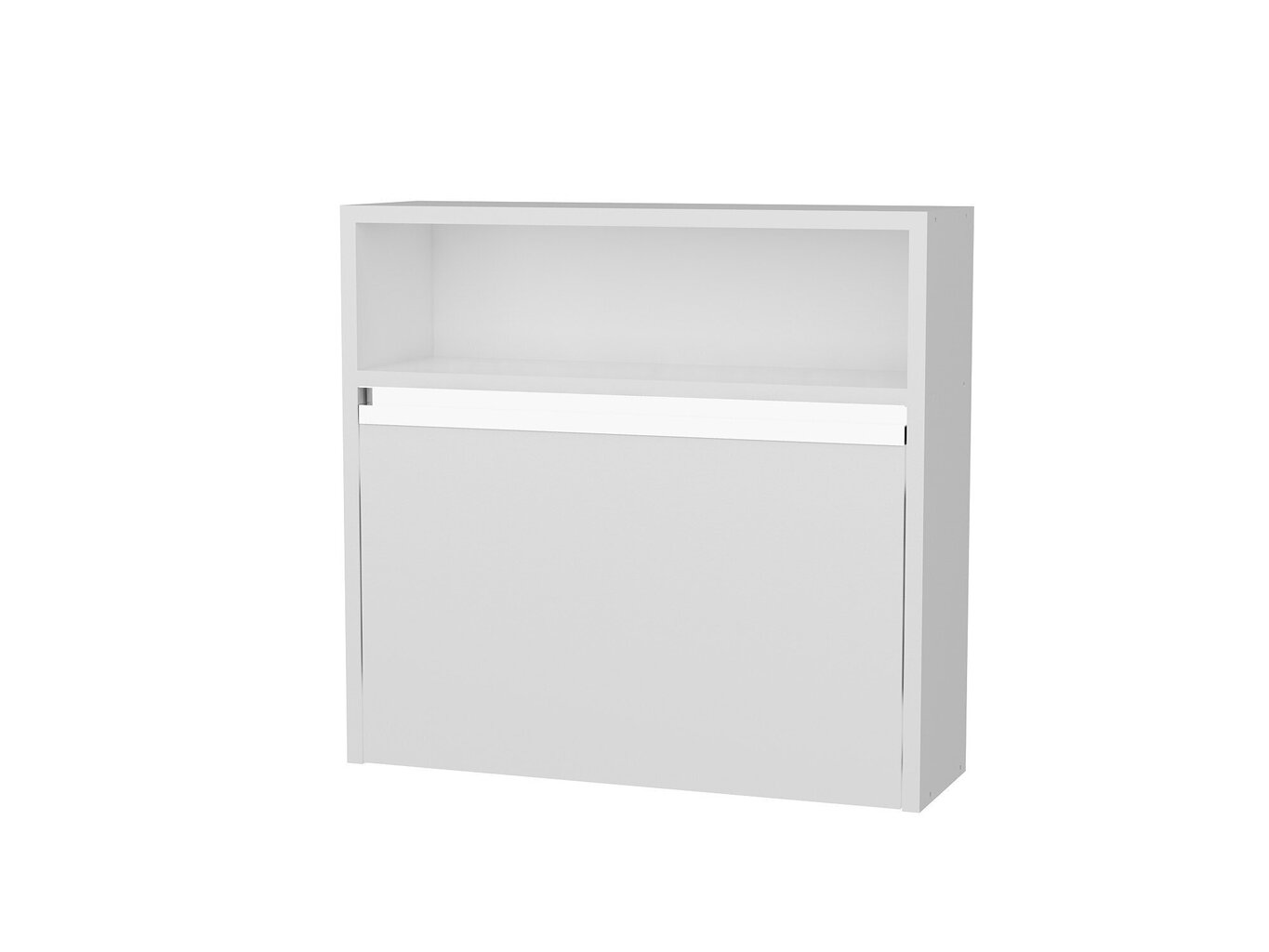 Muudetav kapp - laud Kalune Design 756, valge/pruun hind ja info | Arvutilauad, kirjutuslauad | hansapost.ee