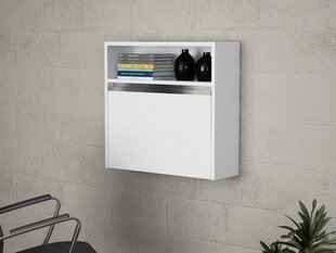 Шкаф-трансформер - стол Kalune Design 756, белый / коричневый цена и информация | Компьютерные, письменные столы | hansapost.ee