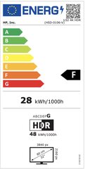 Monitor HP Led IPS 31,5" U32 (368Y5E9) hind ja info | HP Monitorid ja monitori kinnitused | hansapost.ee