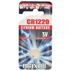 Maxell MXBCR1220 цена и информация | Батарейки | hansapost.ee