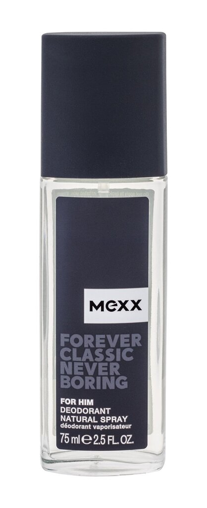 Mexx Forever Classic Never Boring deodorant meestele 75 ml цена и информация | Dušigeelid ja deodorandid meestele | hansapost.ee