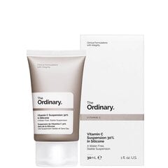 Näokreem c-vitamiiniga The Ordinary Vitamin C Suspension 30% in Silicone, 30 ml цена и информация | Кремы для лица | hansapost.ee