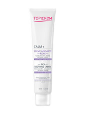 Toitev ja rahustav nahakreem CALM + (Rich Soothing Cream) 40 ml hind ja info | Topicrem Parfüümid, lõhnad ja kosmeetika | hansapost.ee