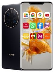 Huawei Mate 50 Pro 8/256GB Dual SIM 51097FTV Black Glass цена и информация | Мобильные телефоны | hansapost.ee