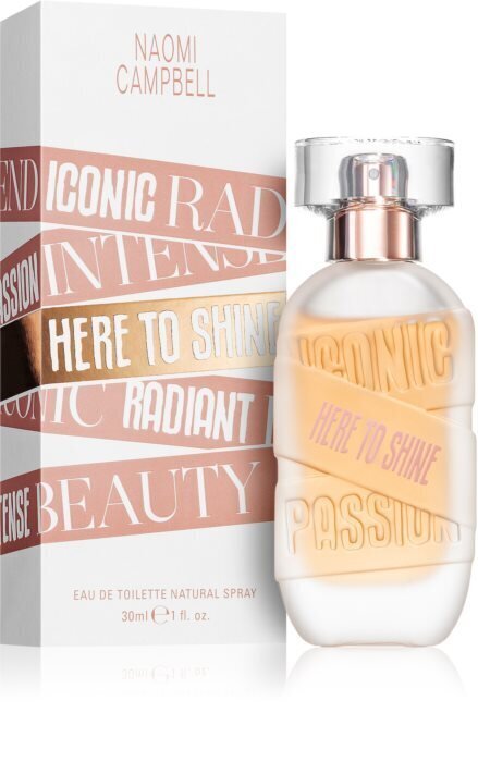 Parfüümvesi Naomi Campbell Here To Shine EDP naistele 30 ml цена и информация | Parfüümid naistele | hansapost.ee