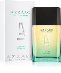 Tualettvesi Azzaro Azzaro Pour Homme Cologne Intense EDT meestele 100 ml hind ja info | Azzaro Parfüümid, lõhnad ja kosmeetika | hansapost.ee