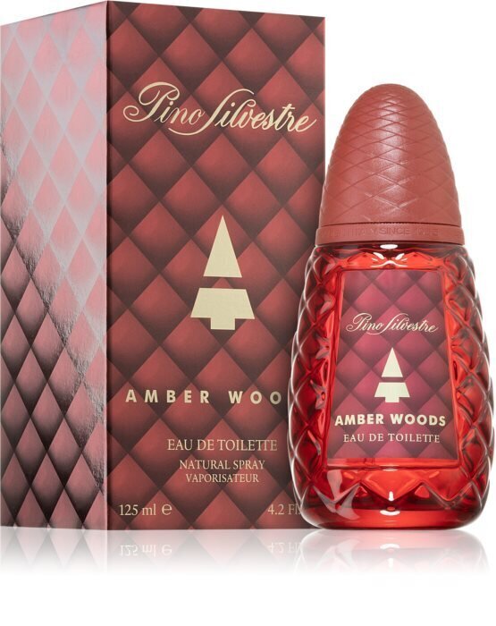 Tualettvesi Pino Silvestre Amber Woods EDT meestele 125 ml цена и информация | Parfüümid meestele | hansapost.ee