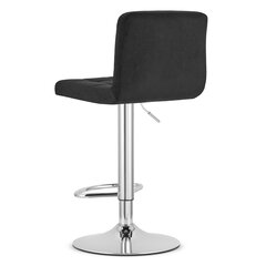 Барный стул Hoker PROT, основание из черного бархата/хрома цена и информация | Стулья для кухни и столовой | hansapost.ee
