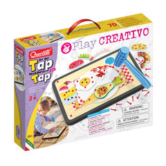 Головоломка  Quercetti Fantacolor Cards Animali TAP TAP Food Play Creativo цена и информация | Quercetti Товары для детей и младенцев | hansapost.ee