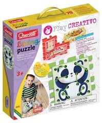 Pusle Quercetti paeltega Lacing Puzzle Play Creativo hind ja info | Arendavad laste mänguasjad | hansapost.ee