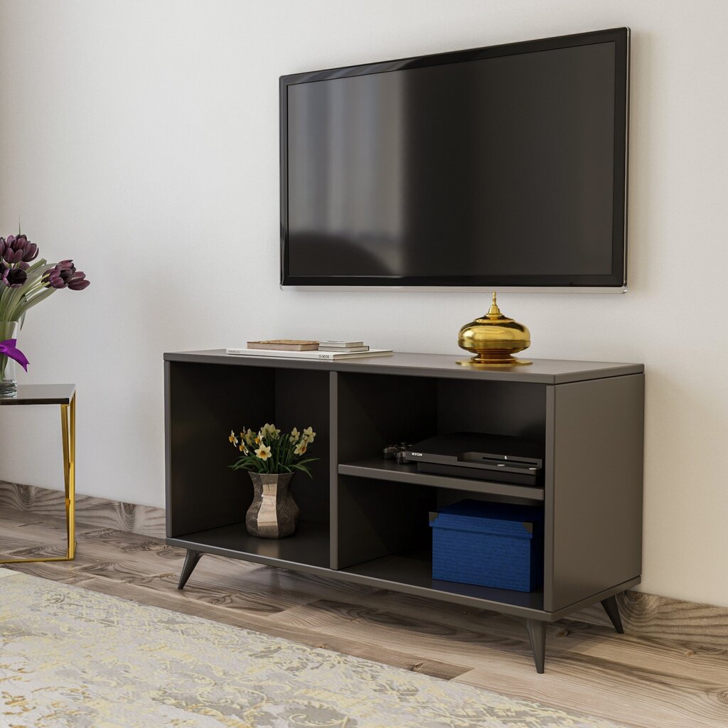 TV laud Kalune Design Zisino, hall hind ja info | Televiisori alused | hansapost.ee