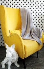 Декоративное одеяло, светло-серый цвет, 130x170 см. цена и информация | Покрывала, пледы | hansapost.ee