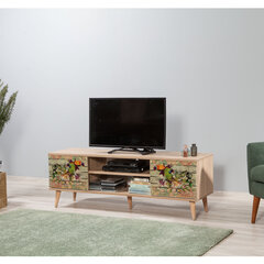 ТВ столик Kalune Design 863(I), оранжевый/дуб цена и информация | Тумбы под телевизор | hansapost.ee