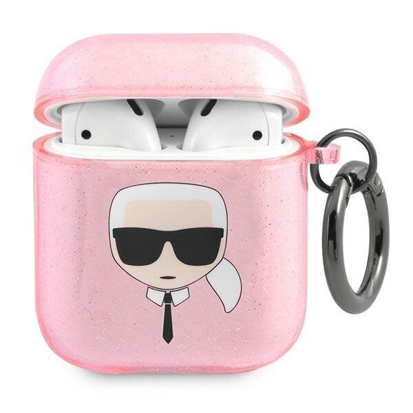 Karl Lagerfeld KLA2UKHGP ümbris AirPods цена и информация | Kõrvaklappide tarvikud | hansapost.ee