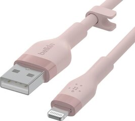 USB laadimisjuhe Belkin Roosa hind ja info | Mobiiltelefonide kaablid | hansapost.ee