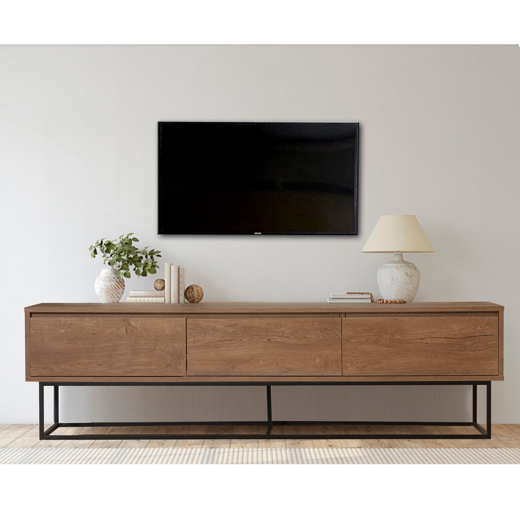 TV-laud Kalune Design Milo 180, pruun цена и информация | Televiisori alused | hansapost.ee