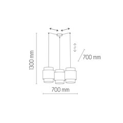 TK Lighting подвесной светильник Boho 6537 цена и информация | Люстры | hansapost.ee