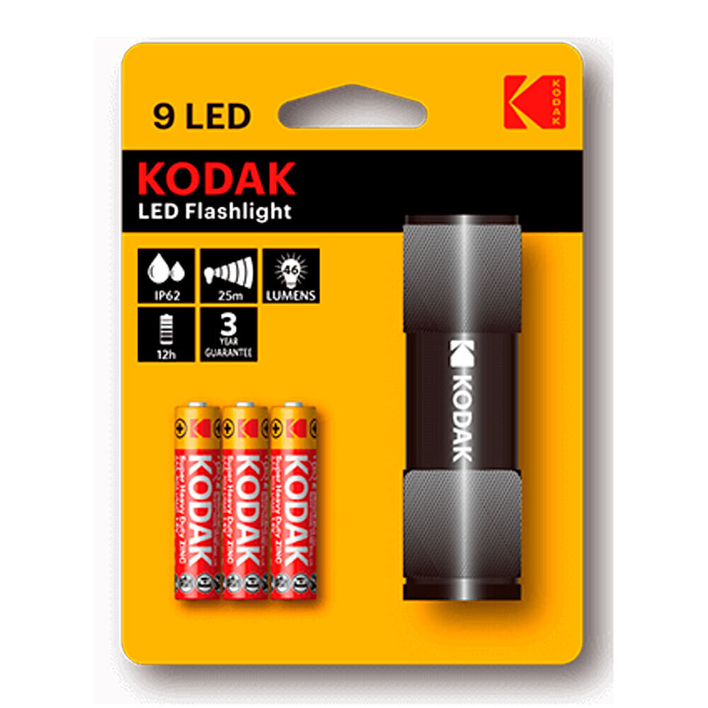 Kodak 9LED цена и информация | Taskulambid, pealambid ja prožektorid | hansapost.ee