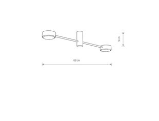 Laevalgusti Nowodvorski ORBIT 7938 hind ja info | Laelambid | hansapost.ee