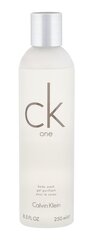 Dušigeel Calvin Klein CK One unisex 250 ml hind ja info | Dušigeelid ja deodorandid naistele | hansapost.ee
