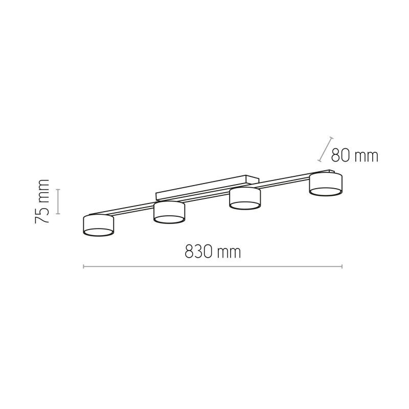 Laevalgusti TK Lighting Dallas 6245 hind ja info | Laelambid | hansapost.ee